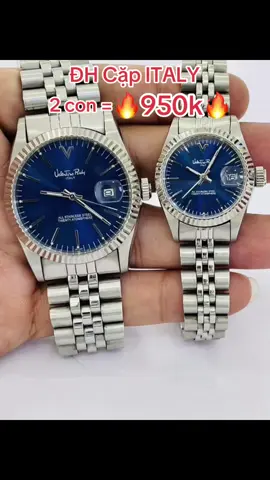 Đồng Hồ Cặp VALENTINO ITALY Zin nguyên con - Dây siêu dài Đẹp keng có dạ quang 🔥950k🔥 Size Nam 36mm - Nữ 26mm #donghocap #valentino