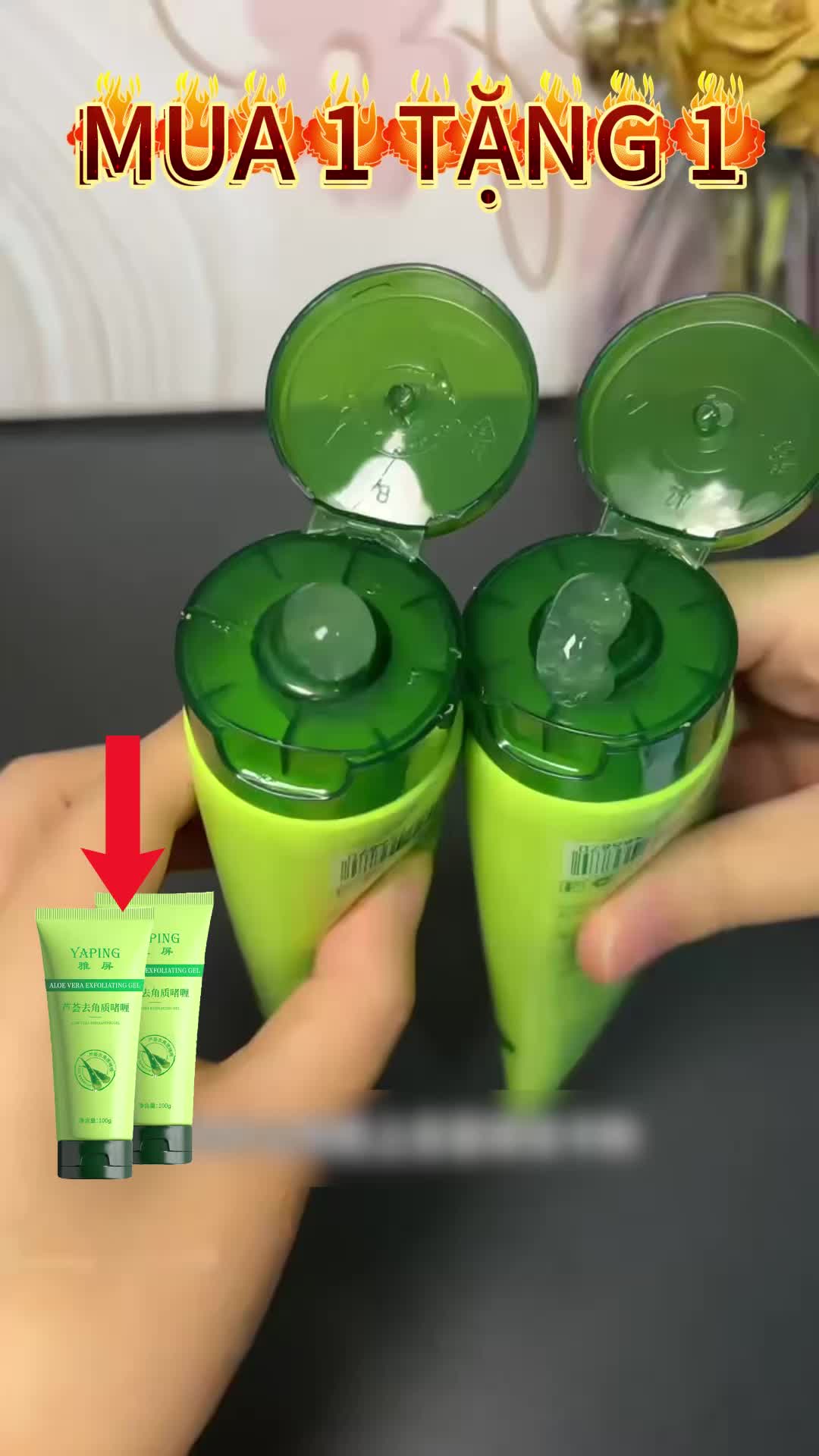 🥰Gel tẩy da chết SIÊU SAOH Da hịnmàng, sáng bóng ngay lần đầu sử dụng! Mua 1 TẶNG 1❤️ - Deal HOT cuối tuần!#geltaytebao #lamdep#muahangtrictuyen 