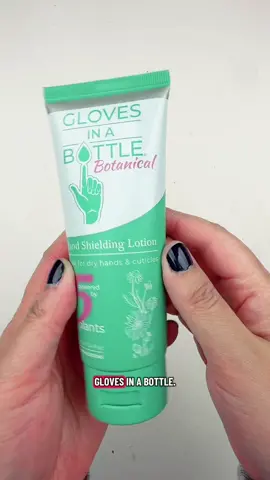Gloves in a bottle botanical shielding lotion hand cream #shieldinglotion #glovesinabottle #handcream 