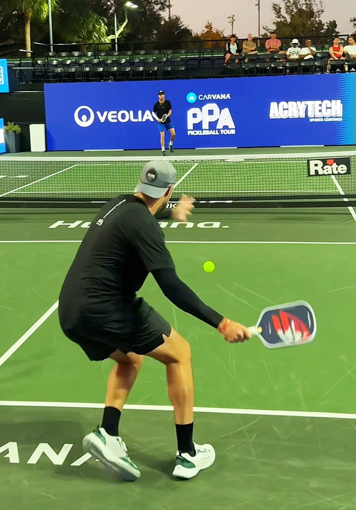 Jack Sock’s shot was nasty. Hunter Johnson’s rebuttable was downright disgusting. 🤌🏼 @Carvana PPA Tour #pickleball #pickleballplayers #pickleballhighlights #pickleballtournament #pickleballpro 