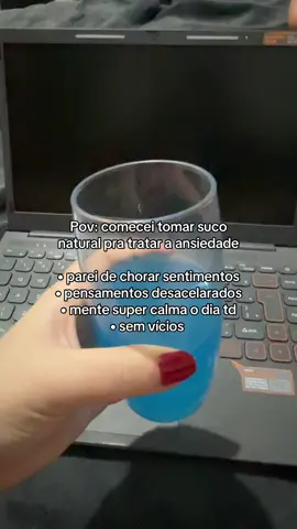 Esse suco natural tá me salvando da ansiedade  #fy #foryou #viral???tiktok 