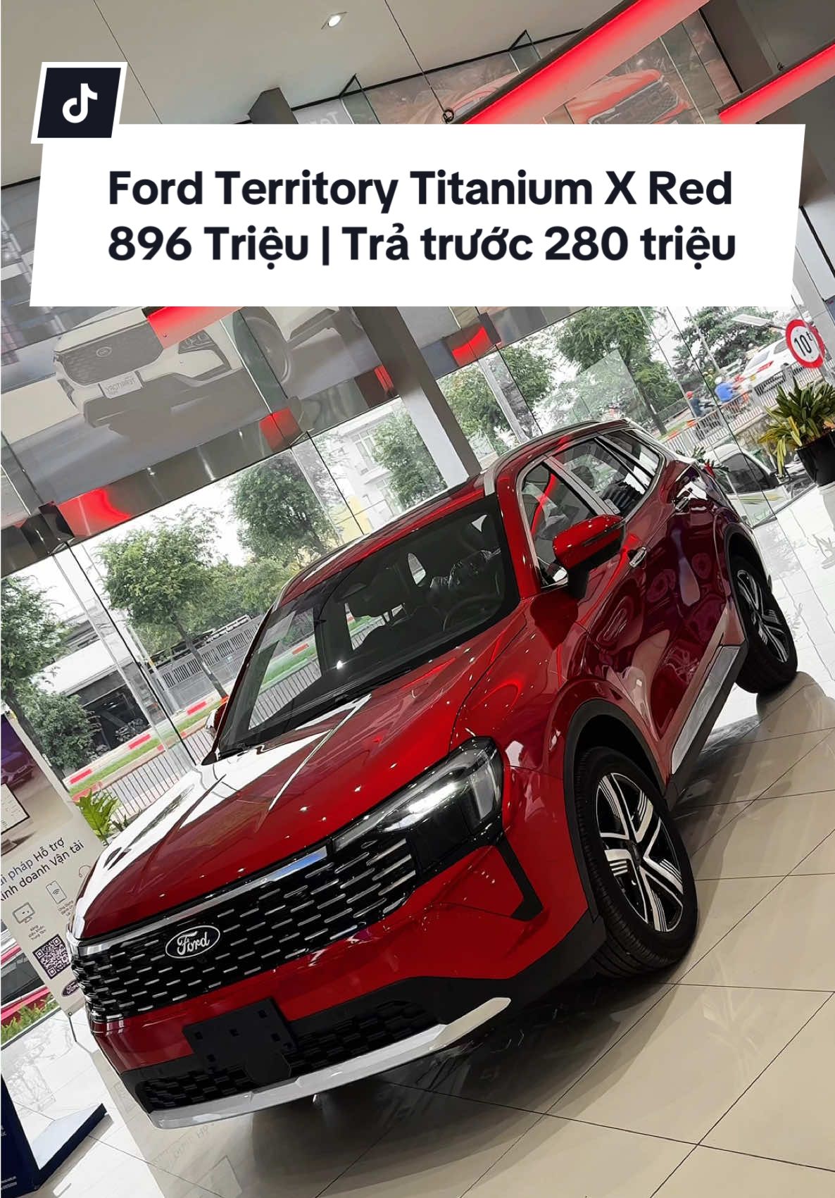Ford Territory Titanium X Red New 2025 | Sẵn Xe Giao Ngay T11 | Giá 896 Triệu #fordbinhtan #oto #hoangnamford #ford #territory 