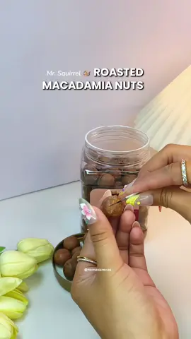 @𝑪𝒉𝒓𝒚𝒛𝒆𝒍𝒍𝒂 𖹭🐿️✨⬅️  #macadamia #healthysnacks #macadamianuts #snacks #macadamia @Snackroom PH 