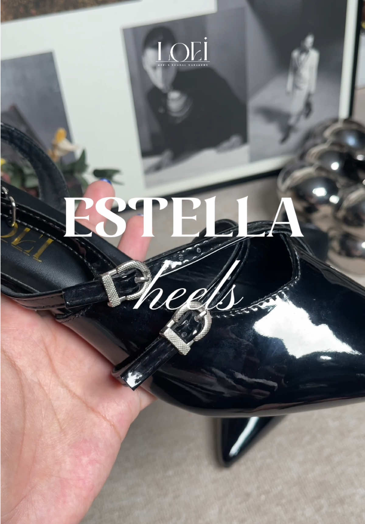 JOIN LIVE UNTUK DAPETIN VOUCHER DISKON NYA CANTIK 🛍️🖤#heels #LOEI #viral #fashioninspo #sepatuwanita #tiktok 