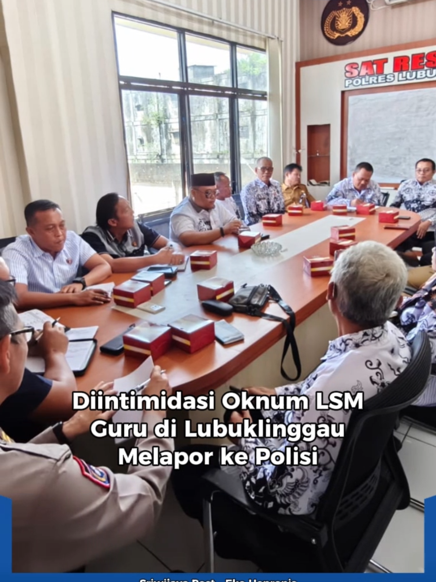 Diduga Diintimidasi Oknum LSM, Guru di Lubuklinggau, Sumsel Melapor ke Polisi #lubuklinggau #sumateraselatan #sumsel #matalokaldesa