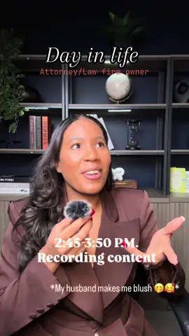 Man, I love working with my husband. We have been together for 20 years! 11 years married! He is the backbone to the Firm! He really believes I can do anything 🥹🥹 ***Wednesdays are admin and content days***