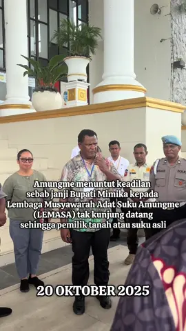 #mimika #kabupatenmimika #bupatimimika #joel #Lemasa  Amungme menuntut keadilan sebab janji Bupati Mimika kepada Lembaga Musyawarah Adat Suku Amungme (LEMASA) tak kunjung datang sehingga pemilik tanah atau suku asli Mimika menuntut SK Pengakuan Pemerintah Daerah kepada LEMASA.!