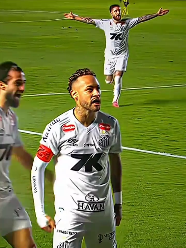 Neymar Goal Today💀🔥#neymarjr #brazil #santos #football #foryoupage 