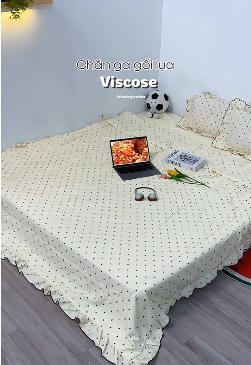 Tết rùi sắm chăn ga mới chưa mấy bà ơi. Ưng bộ chấm bi này lắm nè @Yulan Chăn Ga  #yulanchanga #setchanga #ilovetiktok #xuhuong 