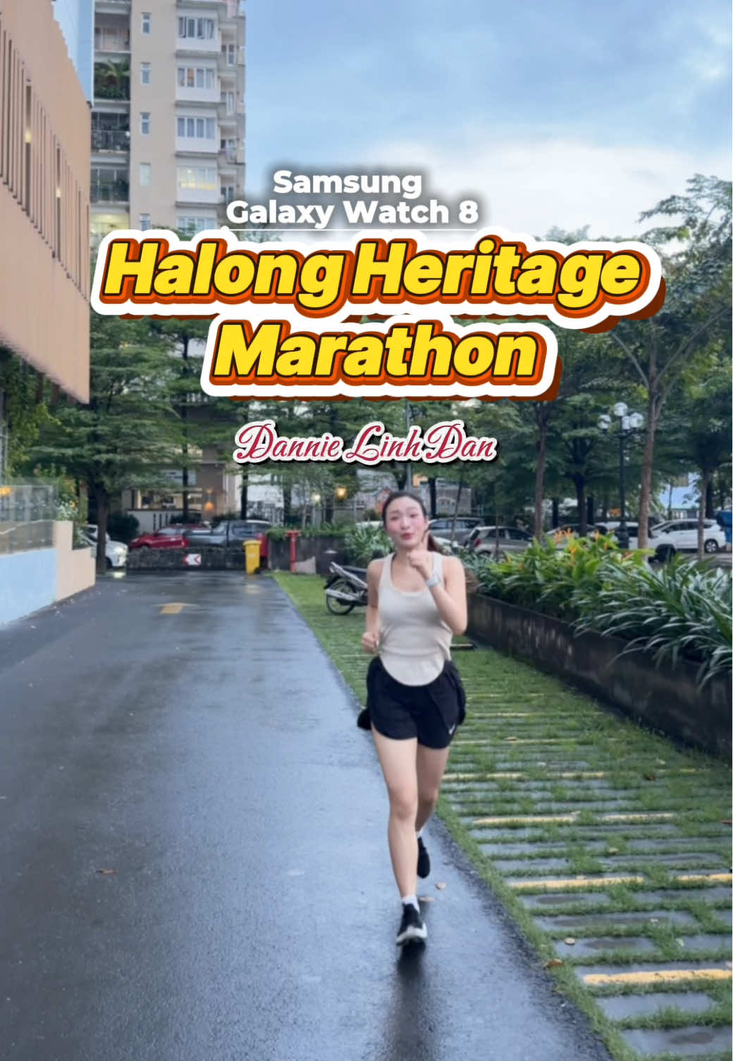 Halong Heritage Marathon ơii! Tui tới đây🧡 #Samsung #GalaxyWatch8 #SamsungHealth #ExploreGalaxy #ChatwithGemini 