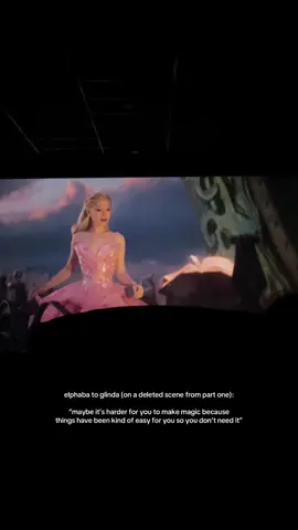 the grimmerie opens up for glinda 🩷🫧 #wickedforgood #glinda #elphaba #arianagrande