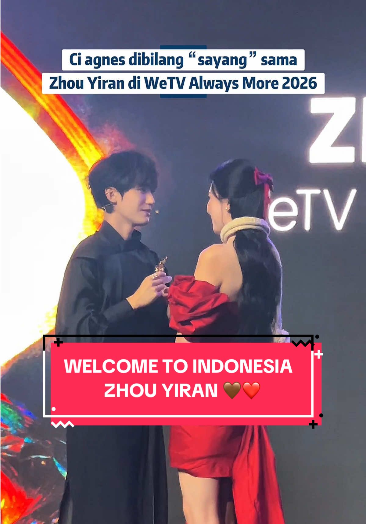 CI AGNES GAK DIMANE-MANE HOKI TERUS YE‼️tips hoki nya dong ci begimane? 😂😭 #zhouyiran #wetv #wetvalwaysmore2026 #entertainment #TikTokTainment 