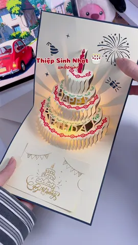 tấm thiệp đặc biệt lưu giữ kĩ niệm #sinhnhat #chucmung #birthday #kiniem #viral 