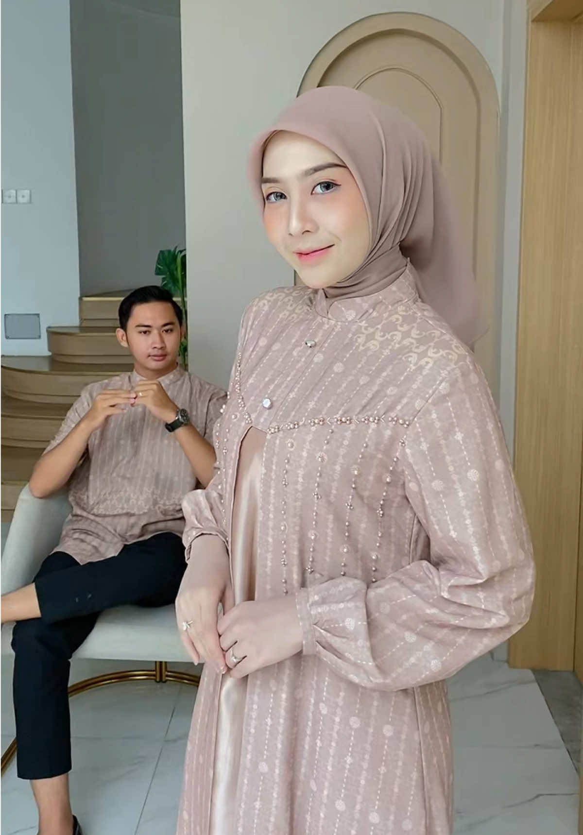 Akhirnyaaa 🥹 #fyp #gamiscantik #dressmuslim #gamiskondangan #dresskondangan 