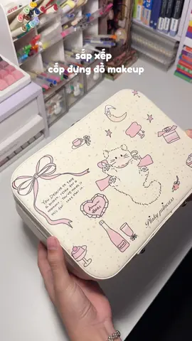 cốp đựng đồ makeup xinh như nàyy #muataitiktokshop #xuhuongtiktok #copdungmypham #copdungdotrangdiem #makeup 