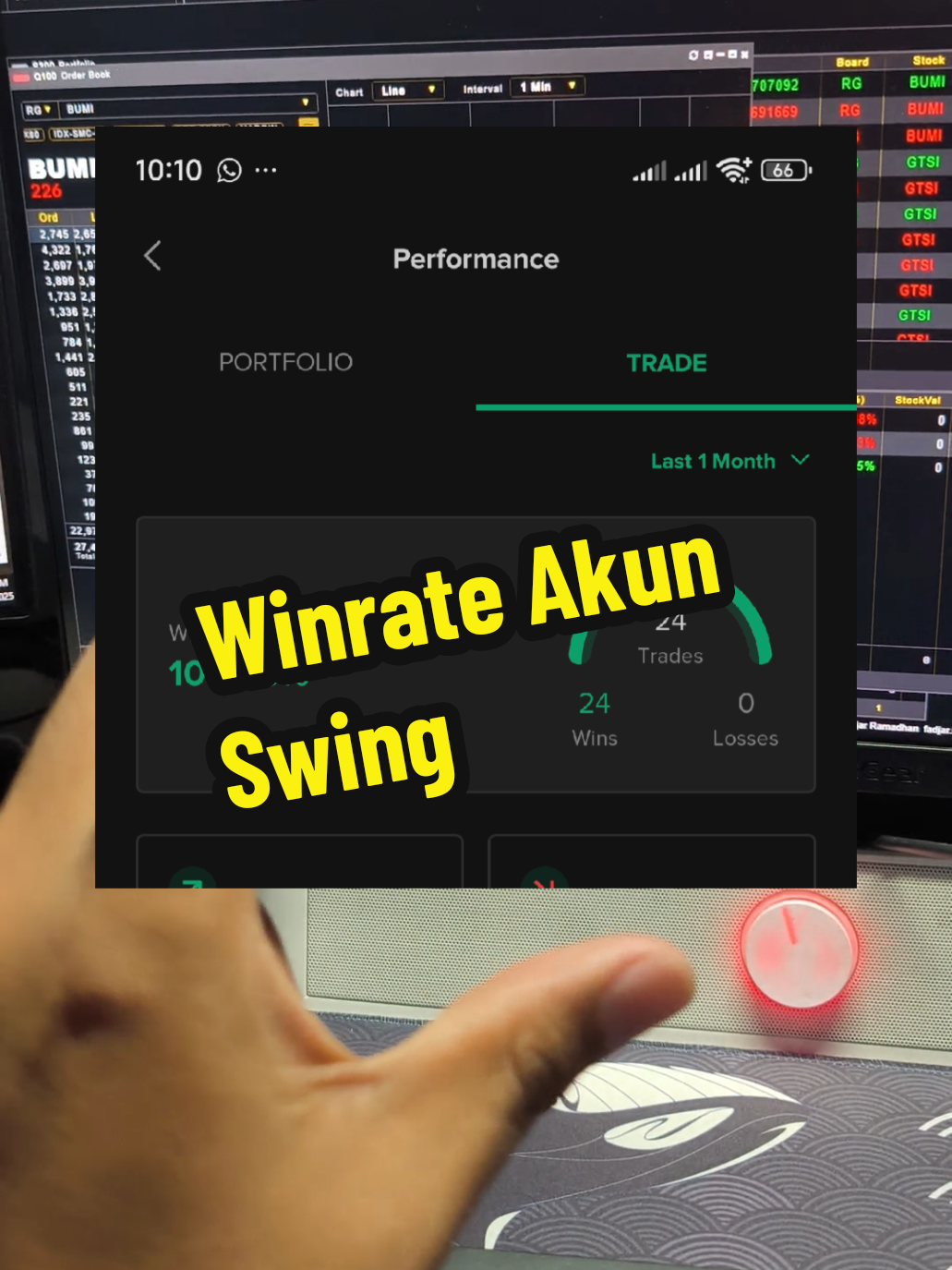 IHSG hari ini lumayan lah yaa,, yg penting cuan #sahamindonesia #saham #treding #sahampemula #trading 