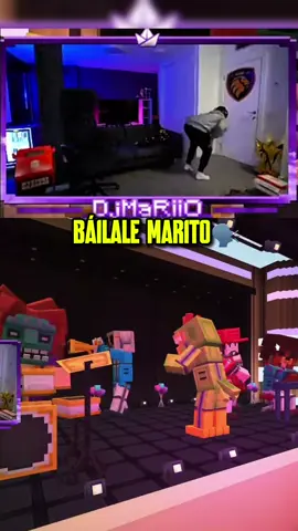 BAÍLALE MARITO🗣️ @DjMaRiiO #djmariio #squidgame #Minecraft #squidcraft