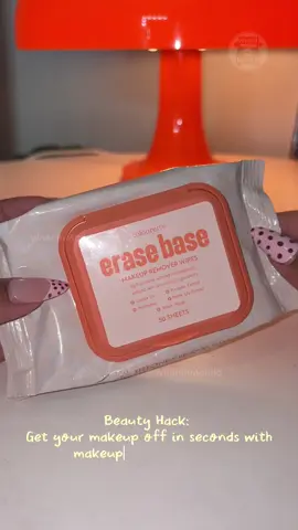 Beauty hack: Swipe off your makeup in seconds with these makeup remover wipes! ✨ @Colourette Cosmetics 