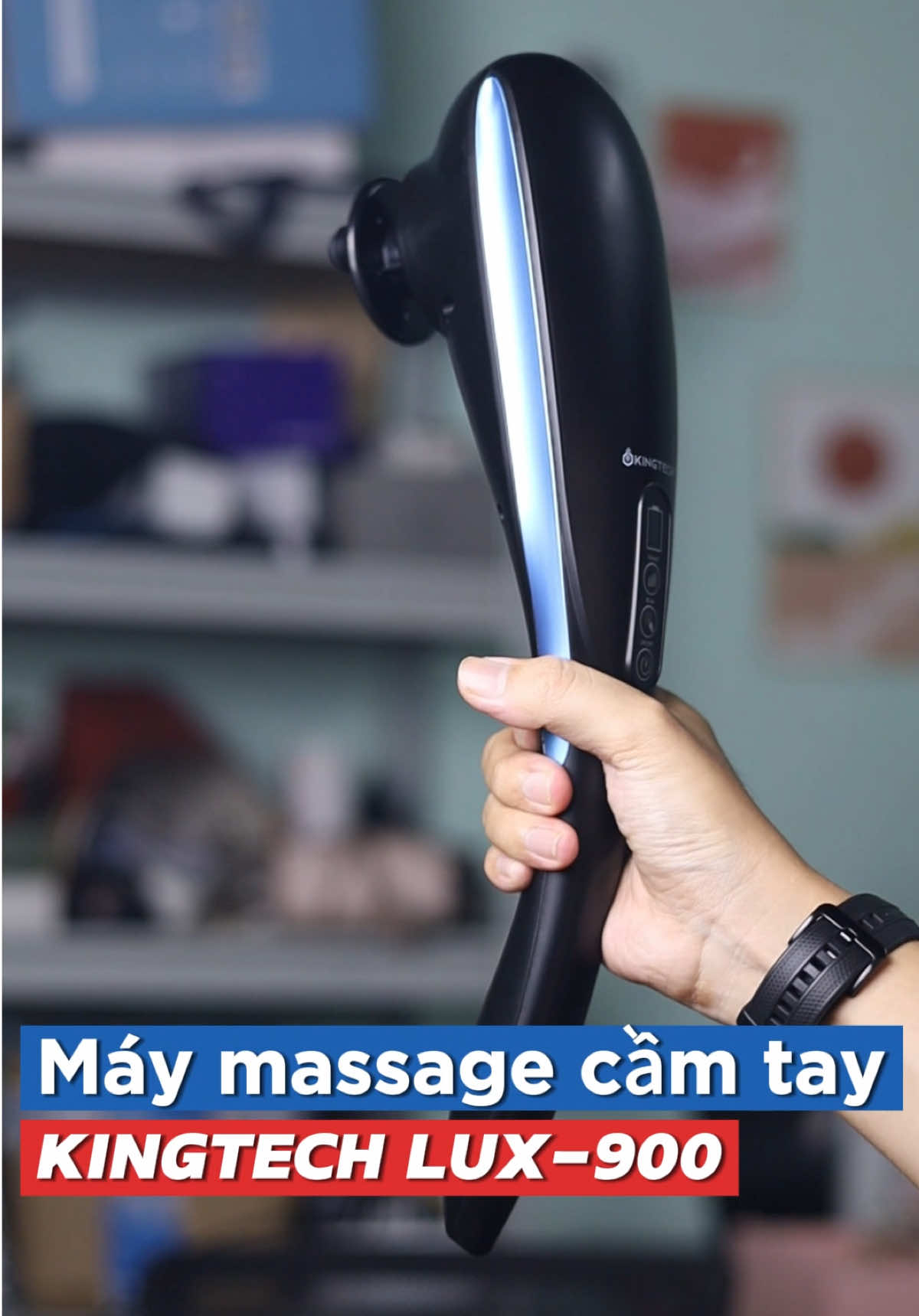 Máy massage cầm tay đa năng cao cấp KINGTECH LUX - 900 #maymassagecamtay #maymassagecamtaydanangcaocap #kingtechlux900 #maymassagekingtech #maymassagedanang 