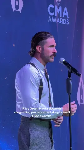 @rileyduckman breaks down his songwriting process after taking home 3 CMA awards!  #rileygreen #fyp #nashville #cmaawards 