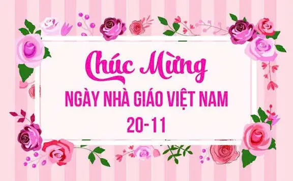 CHÚC MỪNG 43 NĂM NGÀY NHÀ GIÁO VIỆT NAM          ---------------( 20/11/1982- 20/11/2025)--------------------  Bao lời cảm ơn, tri ân viết cho Thầy cho Cô sẽ chẳng bao giờ là đủ. Chỉ mãi mong Thầy Cô luôn khỏe mạnh để mãi tiếp bước trên sự nghiệp cao quý  “Trồng Cây Trồng Người”. Kính chúc tất cả Thầy Cô thật nhiều sức khỏe- luôn rạng rỡ và nhiệt huyết để có thể tiếp tục dìu dắt nhiều thế hệ mai sau đến với bến bờ tri thức. ❤️❤️❤️❤️❤️