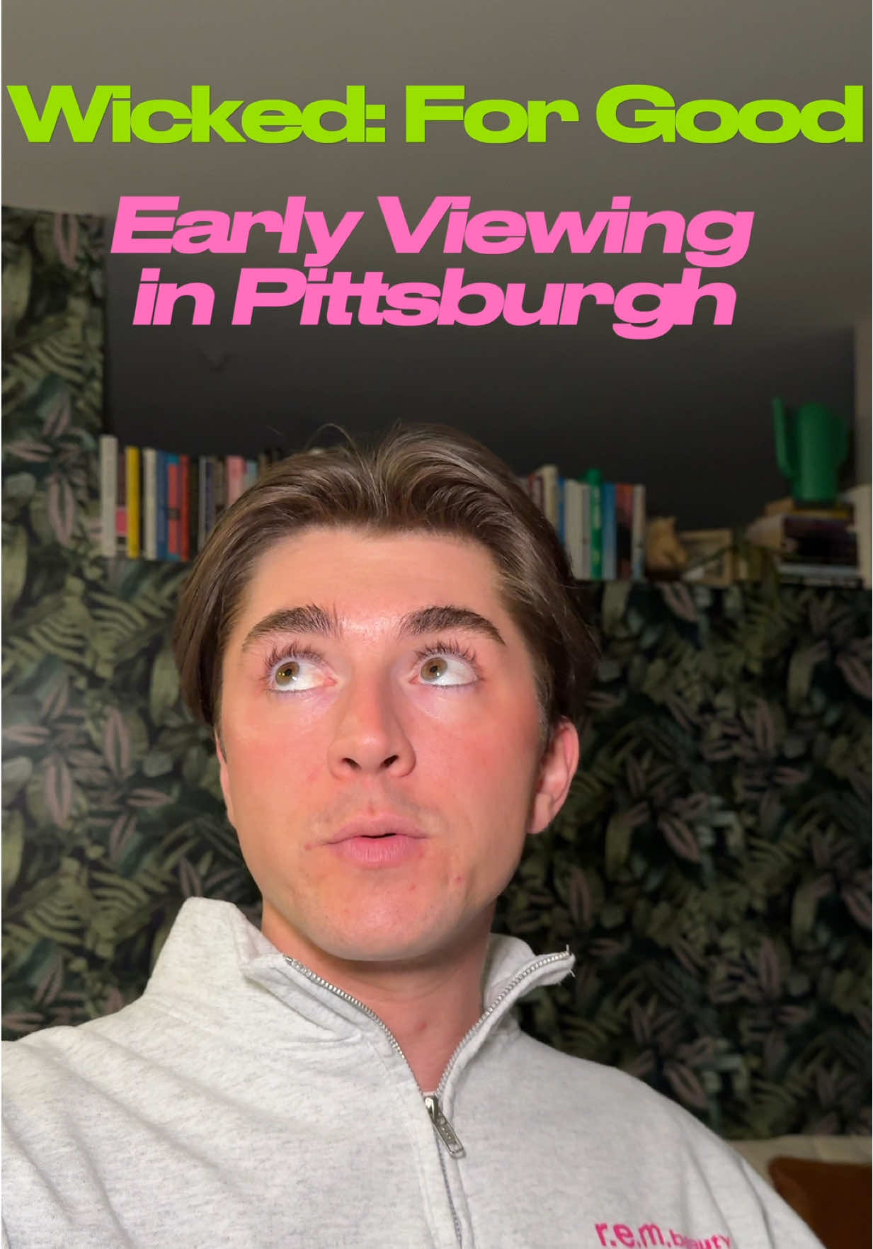 I have been changed for good everyone. I’m so happy I saw the new wicked movie and I can’t wait to watch it again lol. Pittsburgh, it’s here! @Wicked: For Good @r.e.m. beauty #wicked #pittsburgh #trending #microinfluencer #arianagrande @arianagrande @AMC Theatres 