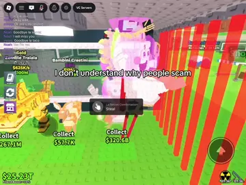 This was for fun lol but it’s real tho 😞And i hate scammer #fyp #sab #stealabrainrot #real #realatable 