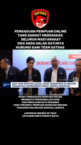 Kepada seluruh masyarakat  indonesia dalam rangka pemberantasan segagala  bentuk penipuan online segera laporkan  HUBUNGI KAMI SEGERA  #penipuan #lapor #pinjamanonline #investasi #fyp 