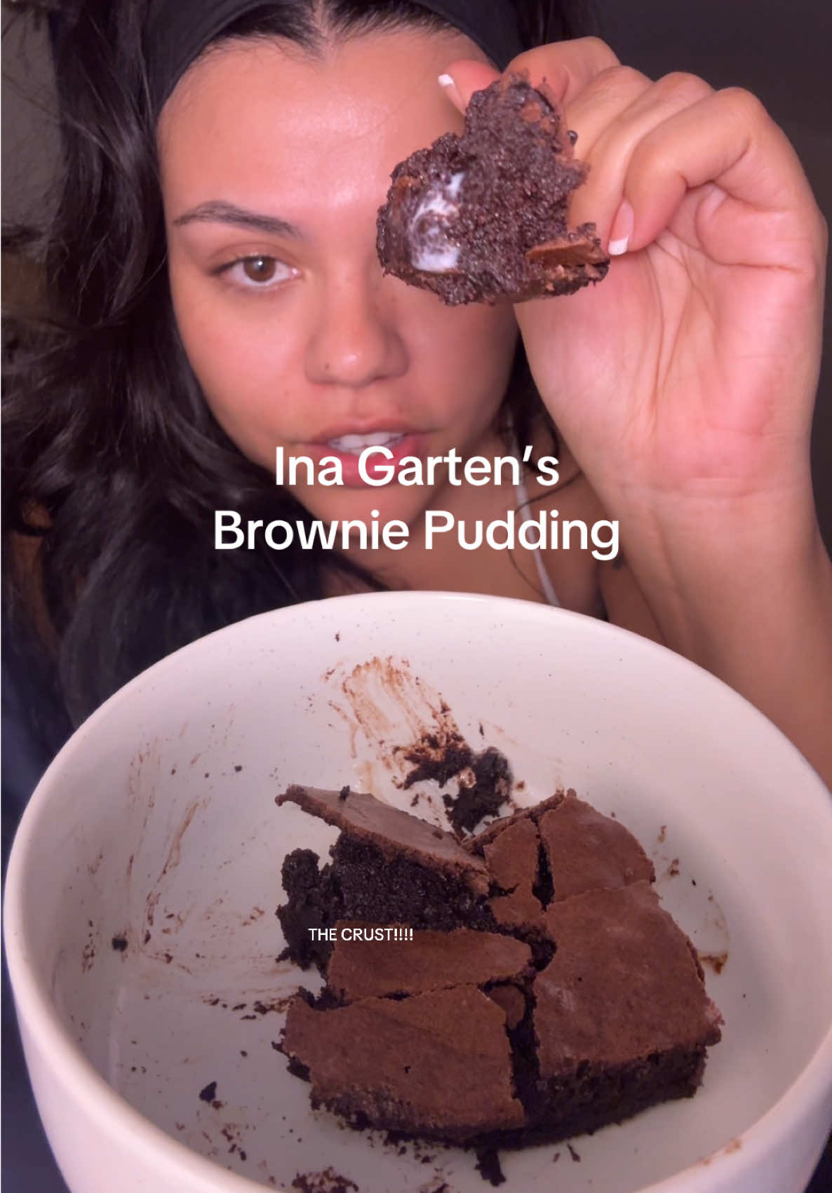 I paired it with a Tahitian vanilla gelato and absolutely ascended. Follow her recipe EXACTLY and you’ll be good #sanfrancisco #baking #chocolate 