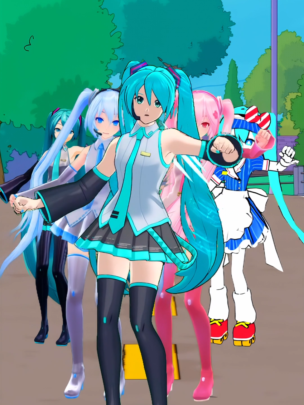 Unironically it's funny how technically this has a possibility of become true Mesmerizer Miku: HatsuneDKaname Normal Miku: YYB Sakura Miku: TDA Snow Miku: TDA I'm a Mystery: Hulasemoos Miku cover: CNTRFLD Use Code: Seino in the FN item shop #epicpartner  #fortnite #hatsunemiku #フォートナイト #初音ミク 