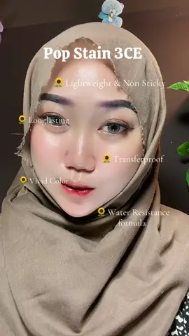 Aku pakai shade TAN 😍🔥✨ #3ceindonesia #3ceidcrew #popstain #nonstoppoppingstain  @3CE Indonesia 