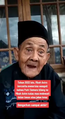 pesen si mbah tahun 2022 dulu #erupsisemeru #lumajang #viral 