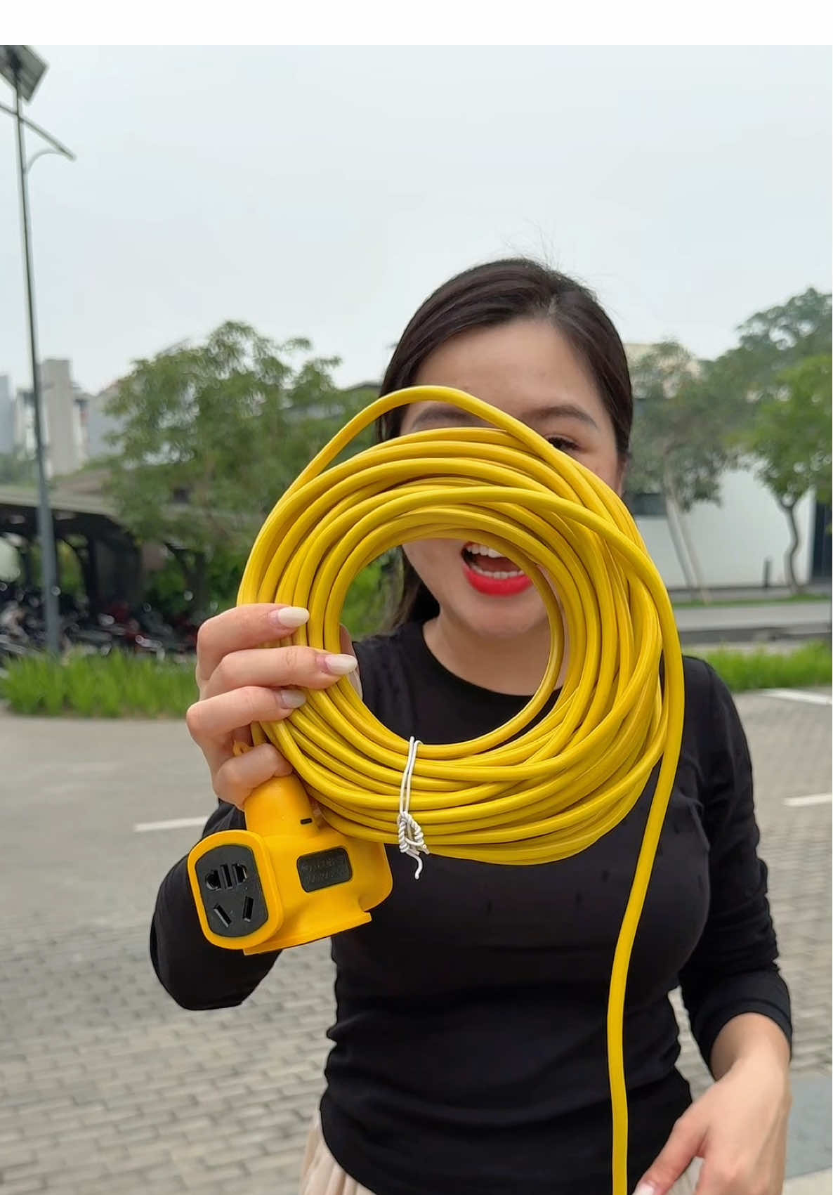 Cuộn Dây Điện Dài 10M,20M,30M kèm ổ cắm phích đúc. #daydien30m #ocamdien #xuhuong #bongbuongbinh