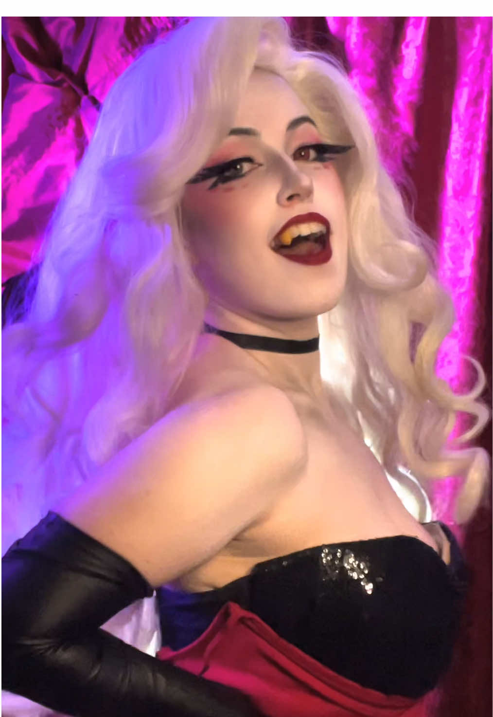 hey furball 😘 #hazbinhotel #angeldust #angeldustcosplay #hazbinhotelseason2 @Amazonprimevideo