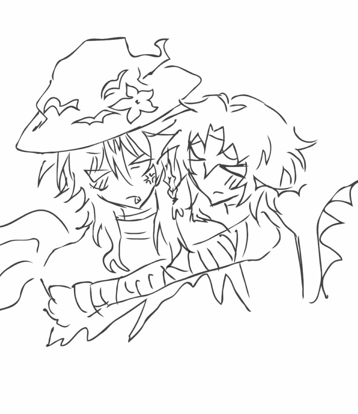 tgis is really old but i seriously haven’t drawn anything so if u saw this on tumblr or pinterest hi lol #azuretime #twotime #forsaken #azurewrath #animation 