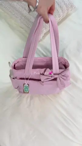 Perfectly organized storage of my daily necessities💞#bagsmart #bagsmartmy #totebag #minibag 