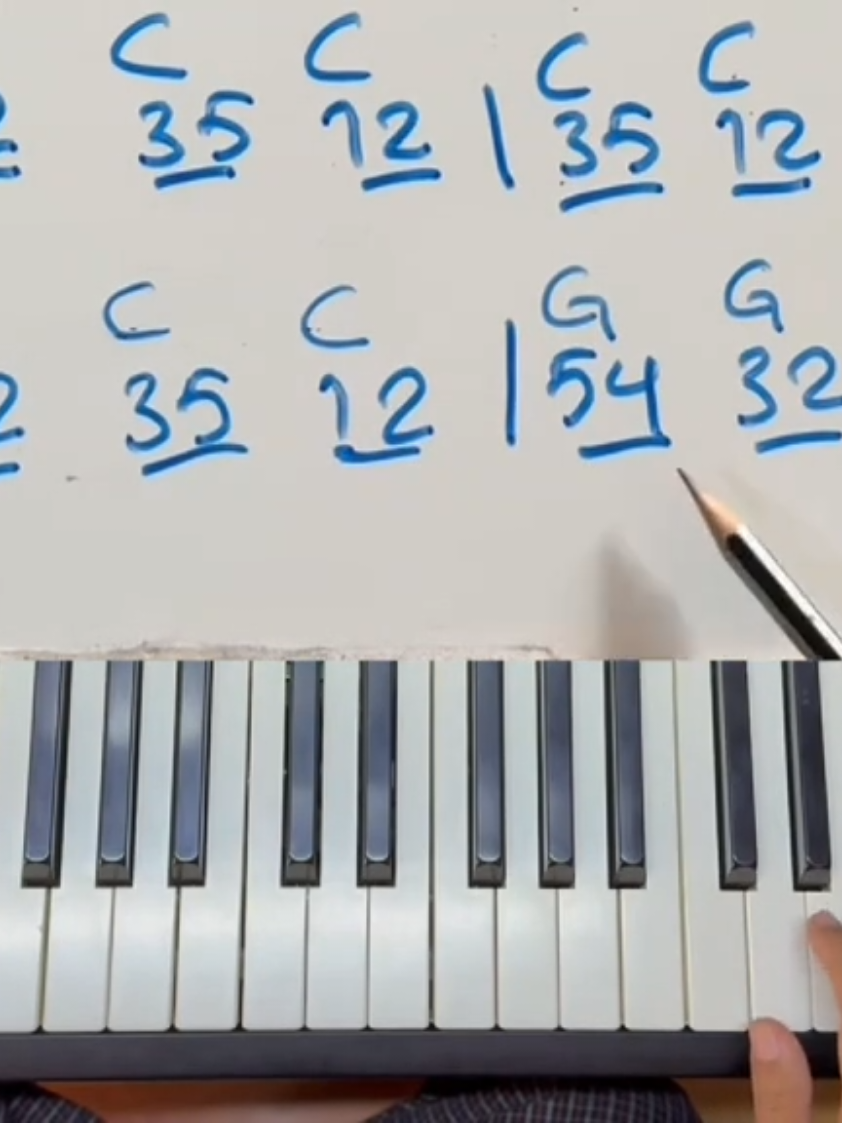 Two Chors Exercise  Piano Lesson #pianoclass #စန္ဒရားဝေယံလင်း #pianistwaiyanlin 