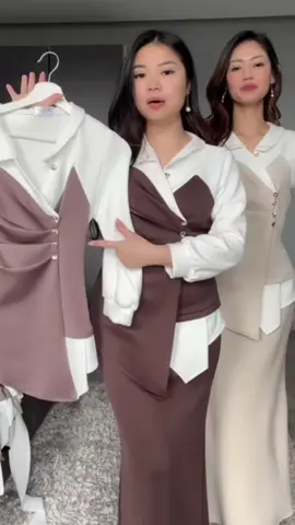 [SET] JOISE - Lexie Set / Setelan Atasan + Rok Wanita / Baju Setelan One Set Casual / Setelan Rok Mermaid Basic Polos Stretch Panjang#setelanwanita #setelan #set #oneset #fashionwanita 