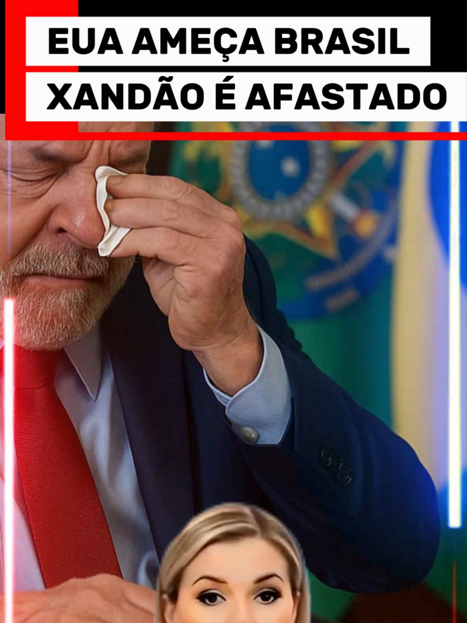 EUA AMEÇA BRASIL!  XANDÃO É AFASTADO! . . . . #ultimasnoticias #jovempannews #cidadealerta #recordtv #jornalnacional #fofocadosfamosos #シ゚viralfypシ #notícia #tvbrasileira #aviaocaindo #noticias #tiktoknotícias #redeglobo #notícias #sbtnews #entretenimento