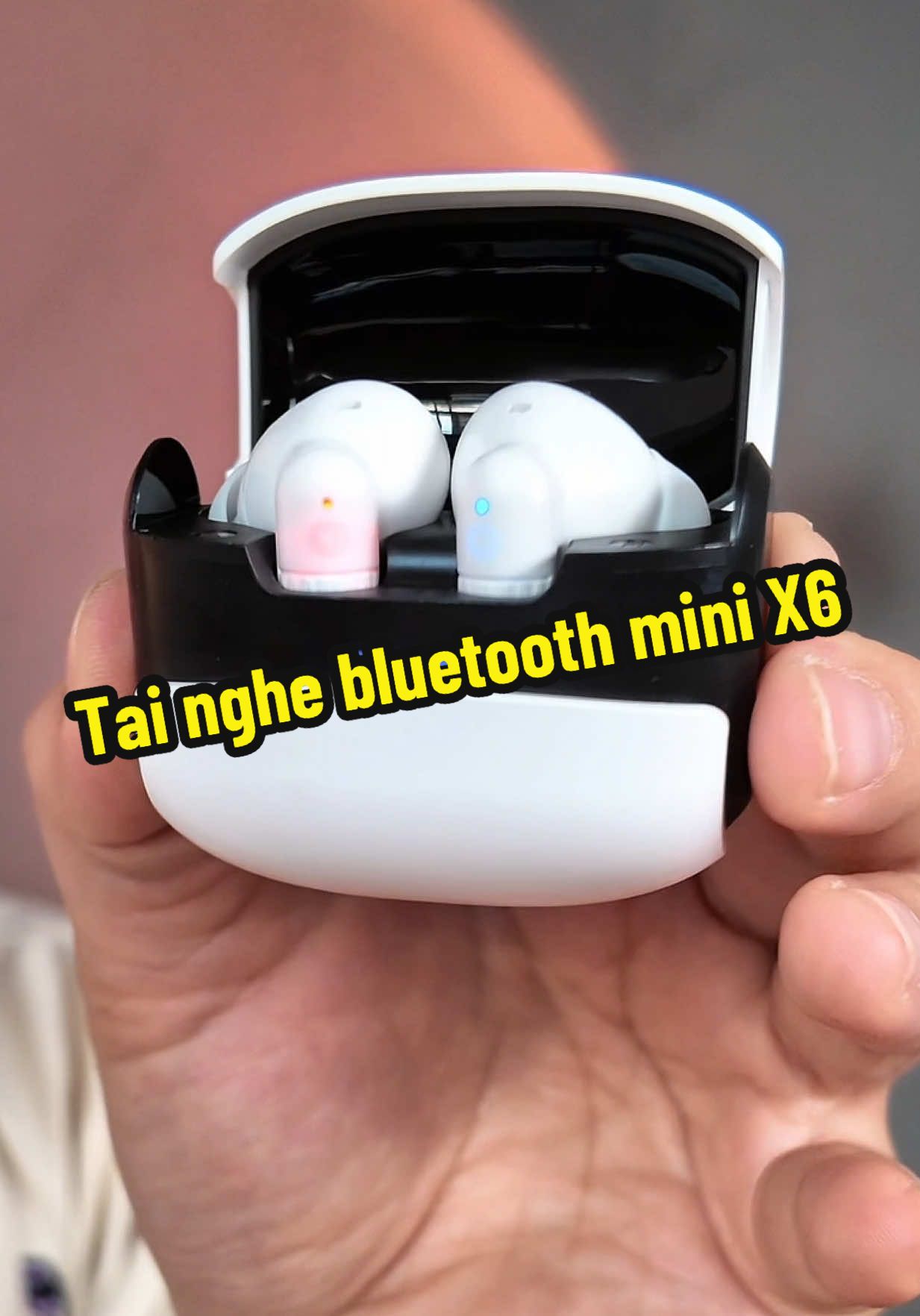 Tai nghe bluetooth mini X6 #tainghe #tainghebluetooth #tainghekhongday #tainghemini #nabeodaily 