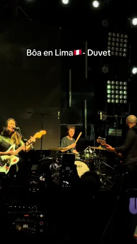 @Bôa por primera vez en Lima, Perú 🇵🇪 fue pura magia #bôa #duvet #limaperu🇵🇪 #fyp #concierto 
