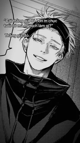 Nếu ai đó phàn nàn về việc tôi yêu Gojo quá 24h thì tôi sẽ block họ và tiếp tục yêu Gojo, vì 24h là giới hạn của họ, ko phải giới hạn của tôi. || id:its_.jrn ||  #fyp #xh #gojo #gojousatoru #jujutsukaisen 