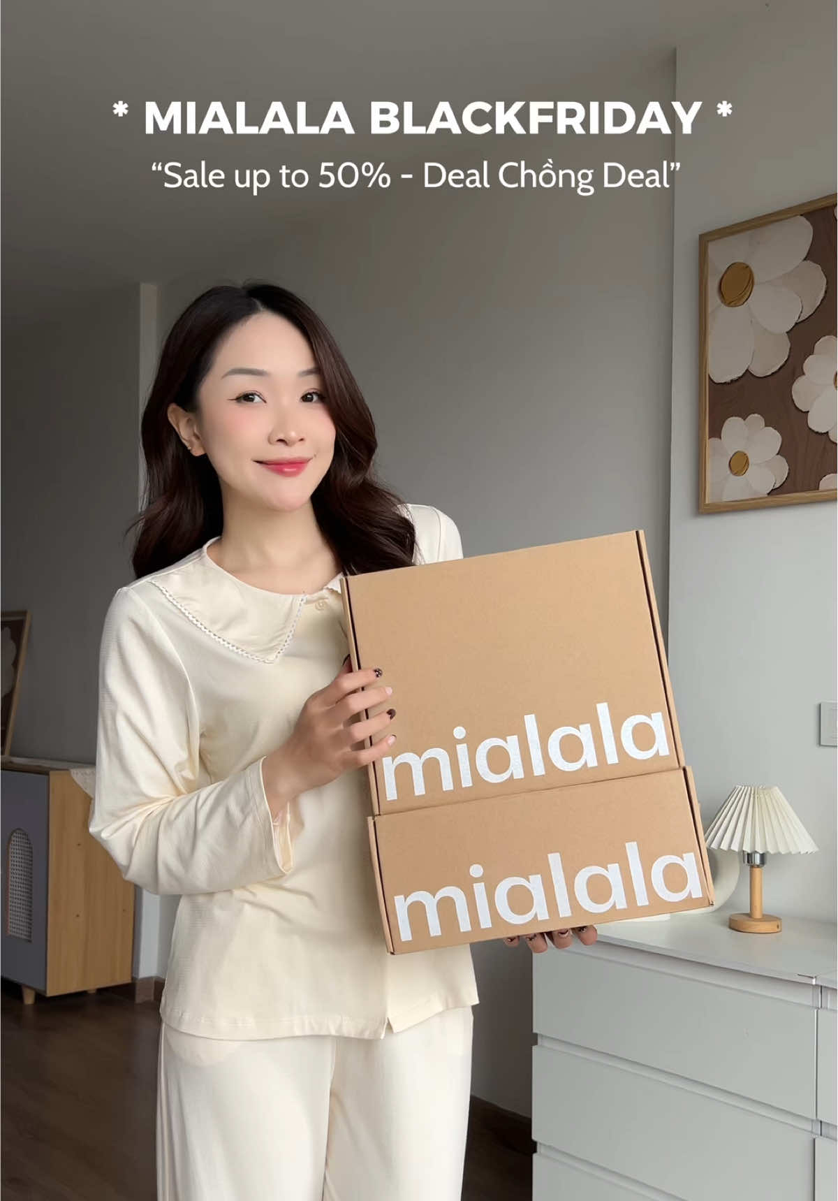 Săn sale BlackFriday nhận nhiều ưu đã siu hời cùng @Mialala Official nha mấy bồ ơii ^^ #Mialala #BlackFriday #Dealchongdeal #Billkhonglo #Saleupto50%