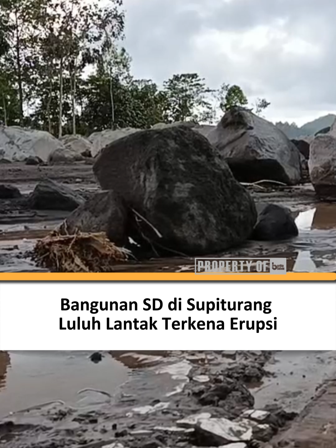 Erupsi awan panas dan banjir lahar Gunung Semeru kembali memicu kerusakan parah. Satu bangunan SDN Supiturang II di Candipuro, Lumajang, rata dengan tanah. Sebanyak 96 siswa dan 8 guru kini dipindahkan ke sekolah lain karena lokasi tersebut masuk kawasan rawan bencana. Pemerintah daerah memastikan proses belajar tetap berjalan di tempat yang lebih aman. #GunungSemeru #ErupsiSemeru #Lumajang #BencanaAlam #UpdateSemeru #BeritaJatim #Candipuro #Supiturang #InfoBencana #TanggapBencana #BPBD #RelawanIndonesia #PrayForSemeru #InfoJatim #ViralJatim