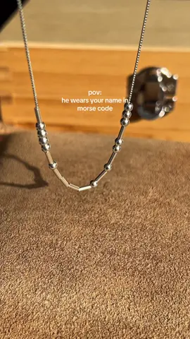 Replying to @victoriass_secret67 Shop our morse collection on the website✨Link in bio💕 . . #neginfatemijewellery #christmasgift #morsecodenecklace #morsecode #morsecodebracelet 