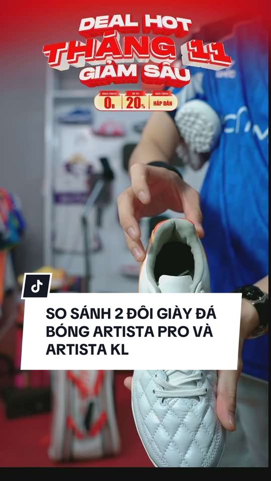 Cùng 1 thiết kế nhưng khác về chất liệu, giày đá bóng Kamito Artista Pro và Artista KL có gì khác nhau? #kamito #giaythethao #giaydabong #giaybongda #bongdavietnam 