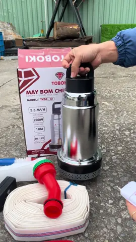 Máy bơm chìm chạy pin TOBOKI#maybomnuoc #maybom #maybommini #maybomtangap 