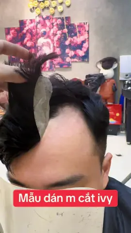 Dán mái m che trán cao cắt ivy #wighair #tocgianam #tócgiảnam #tocgiasaigon #xuhuong2025🇻🇳 