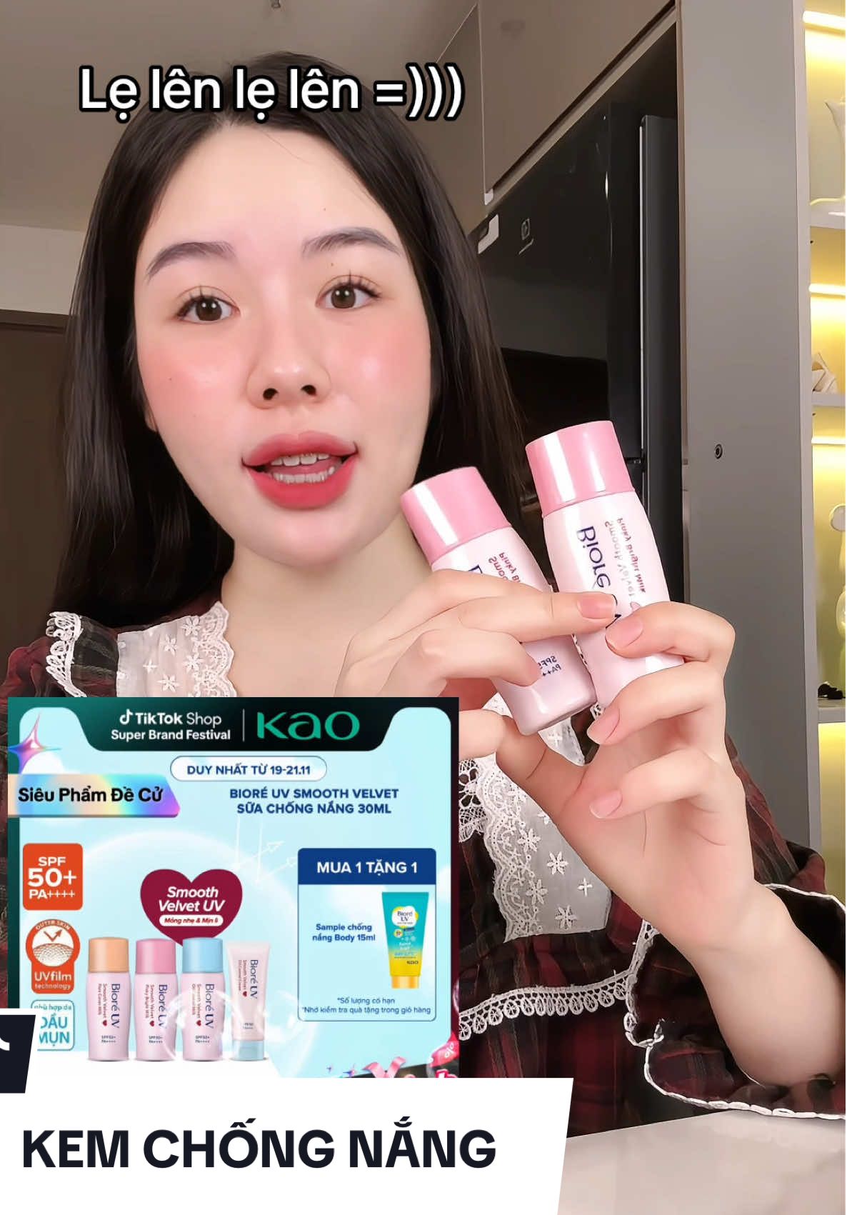 Kem chống nắng giá học sinh sinh viên nè #biore #kemchongnang #suachongnang #skincare #chongnang 