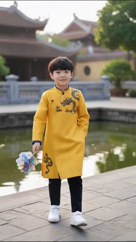 Tết rồi các mom ơi #aodaitet #aodaichobe #outfit 